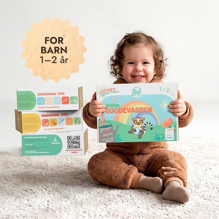 Vårpakke med leker (1–2 år) — GoodevasBox