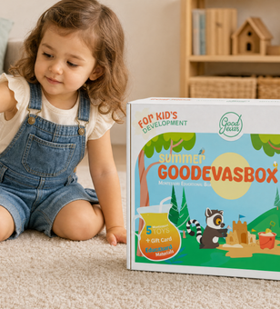 Sommerpakke med leker (3–4 år) — GoodevasBox