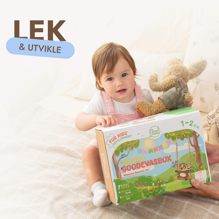 Sommerpakke med leker (1–2 år) — GoodevasBox