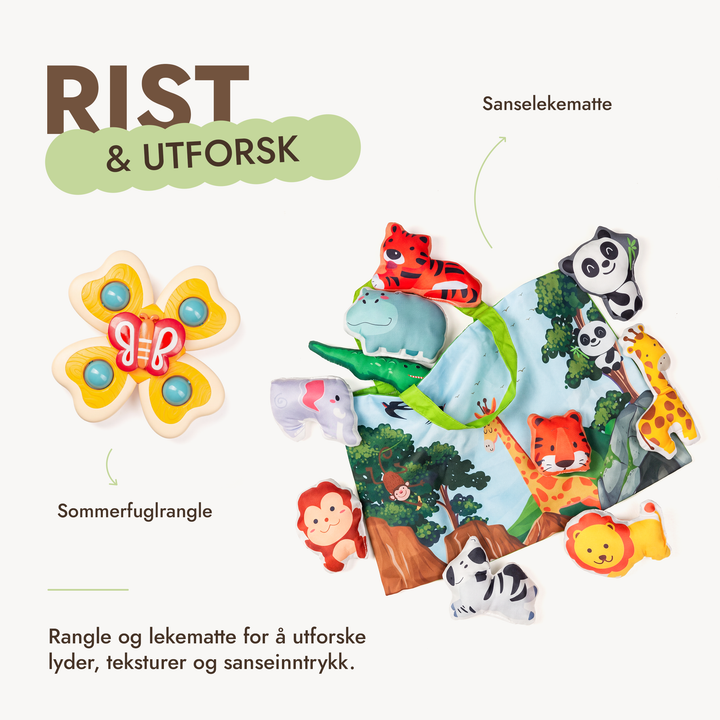 Sommerpakke med leker (1–2 år) — GoodevasBox