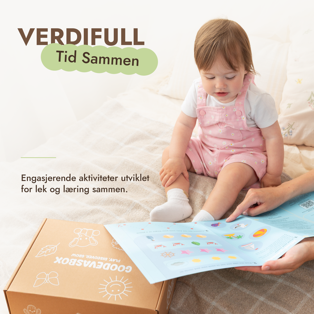 Sommerpakke med leker (1–2 år) — GoodevasBox