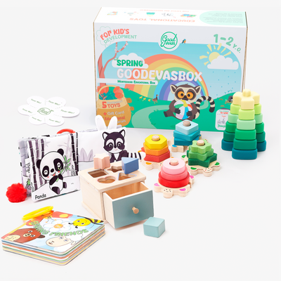 Vårpakke med leker (1–2 år) — GoodevasBox