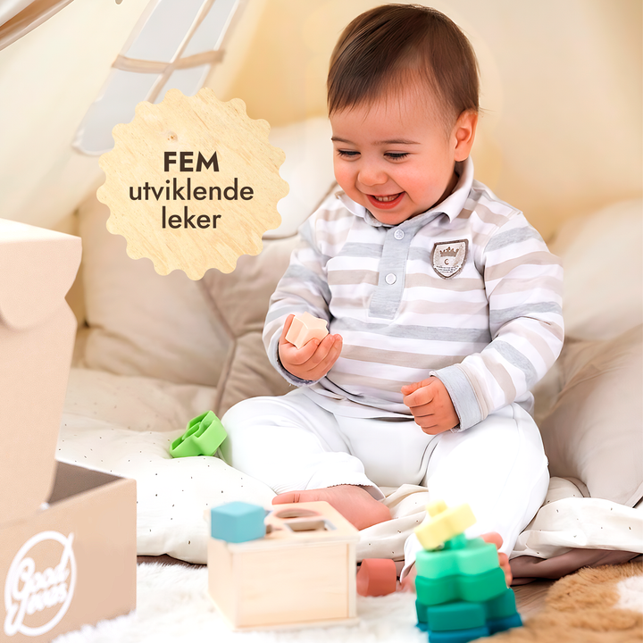 Vårpakke med leker (1–2 år) — GoodevasBox
