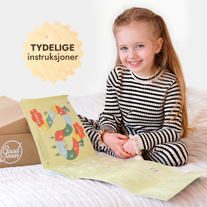 Vårpakke med leker (3–4 år) — GoodevasBox