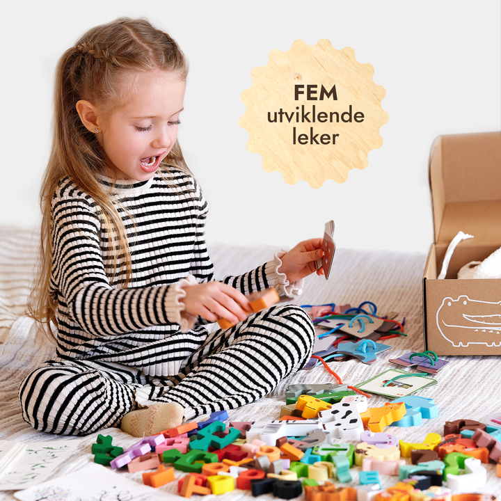 Vårpakke med leker (3–4 år) — GoodevasBox