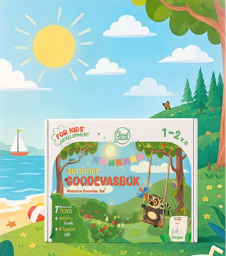 Sommerpakke med leker (3–4 år) — GoodevasBox